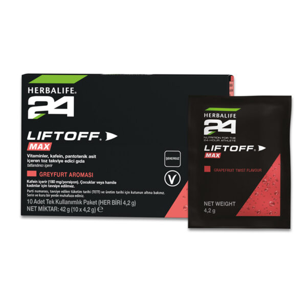 Herbalife 24 LIFTOFF MAX Greyfurt Aromalı Spor İçeceği Tozu