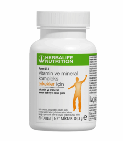Herbalife F2 Vitamin ve Mineral Kompleks Erkekler İçin