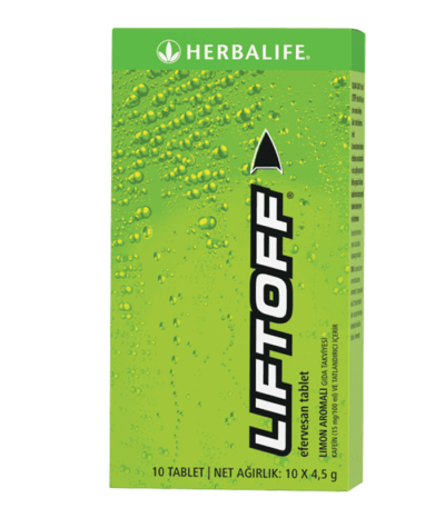 LIFTOFF Efervesan Tablet Limon Aromalı Takviye Edici Gıda