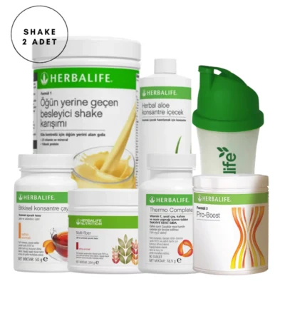 Platinum Set + Shaker Hediye (Aşağı Kilo Kontol)